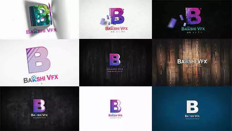 Corporate logo intro video