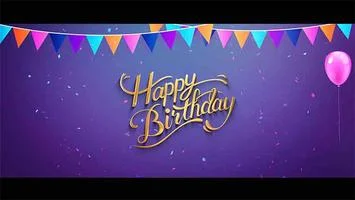 birthday invitation video